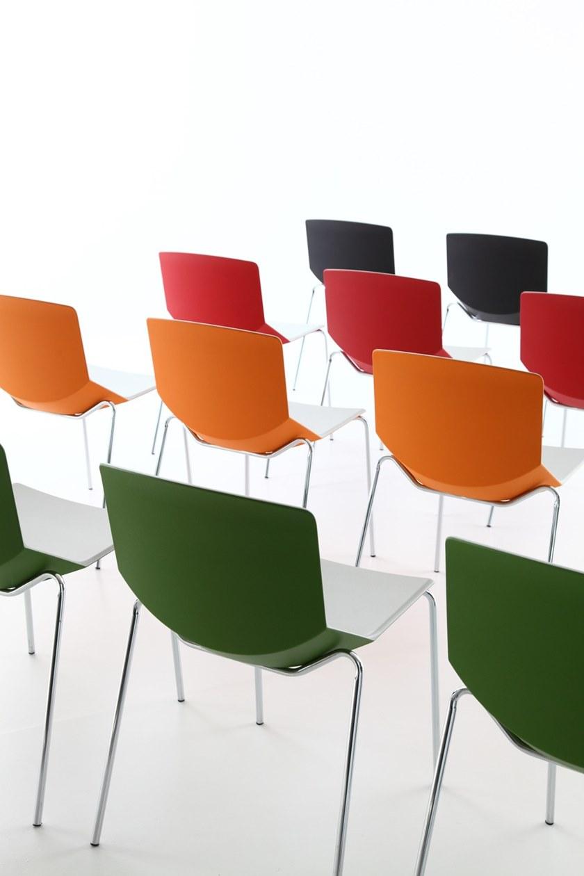 Inday Штабелируемый стул из структурного полиуретана Formula sun-id-1375543 - Вид №6