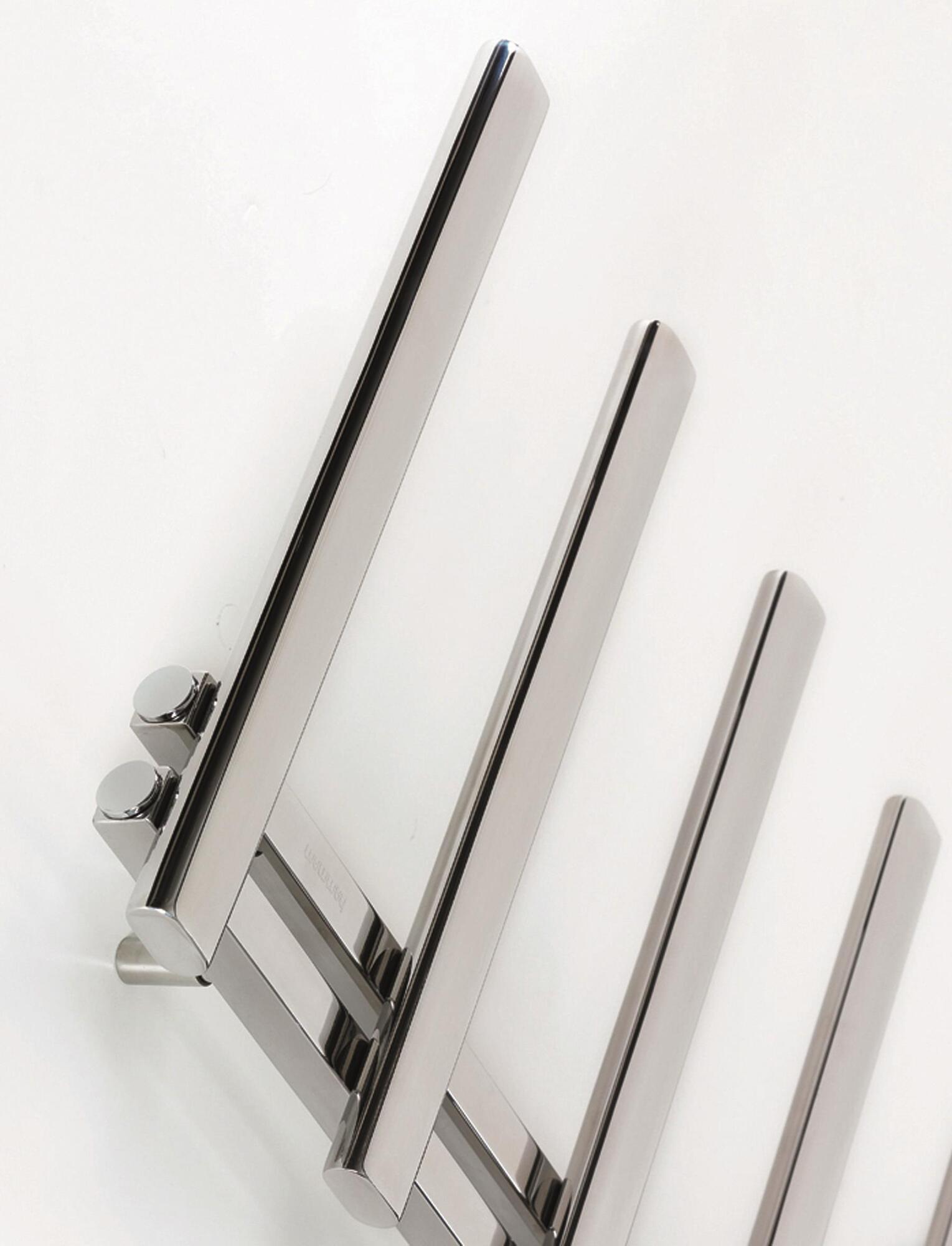 Полотенцесушитель Hammam URANUS Stainless steel  комбинированный; электрический или водяной Сталь  - Вид №54