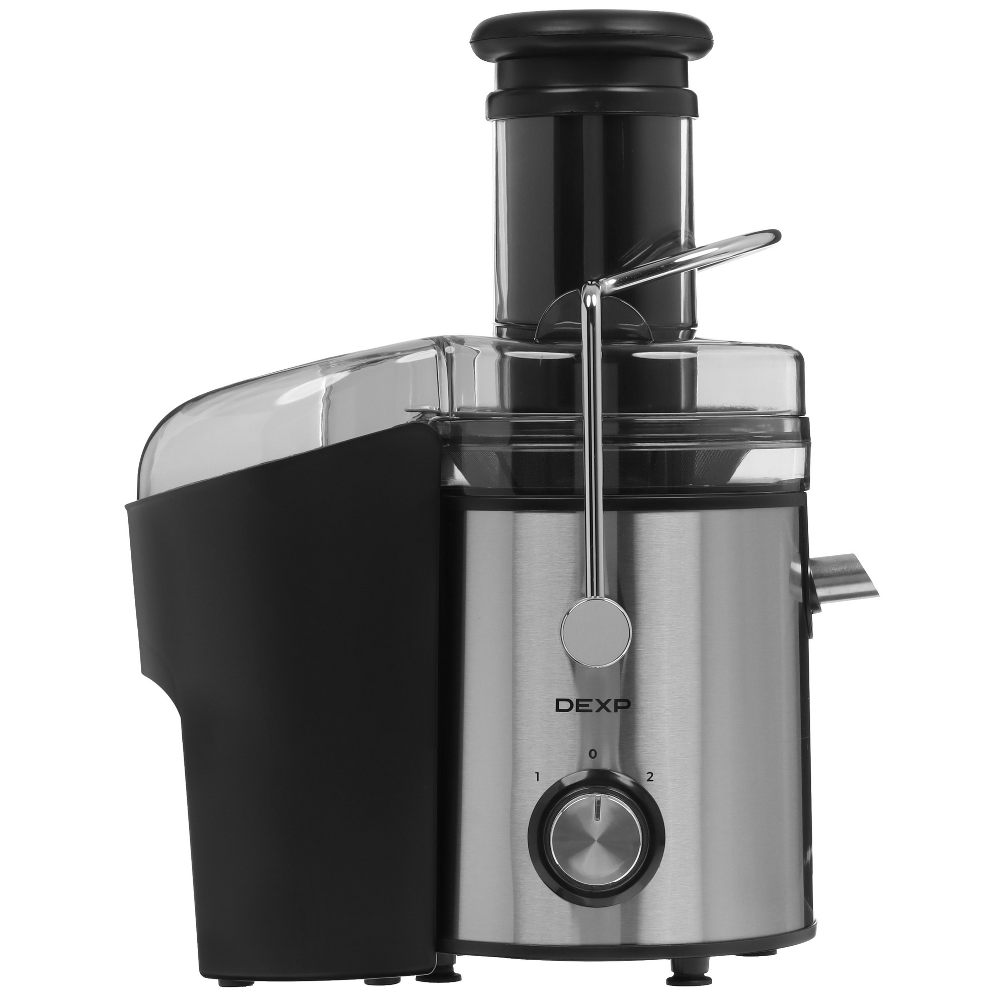 9157617 Соковыжималка электрическая DEXP DJR-1100M серебристый STDN-0112570 - Вид №2
