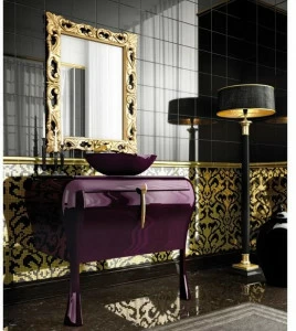 LASA IDEA Консольная мойка с ящиками, лакированная Gaudì