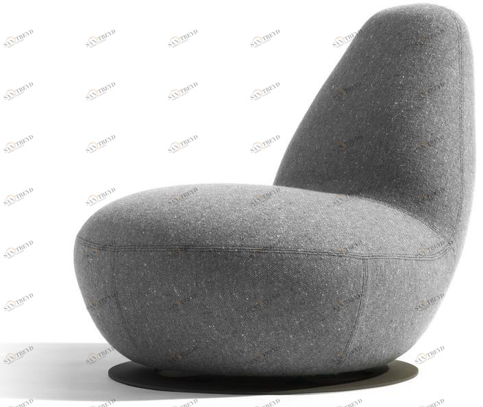 Blå Station Вращающееся кресло с обивкой Oppo O52 Bla Station