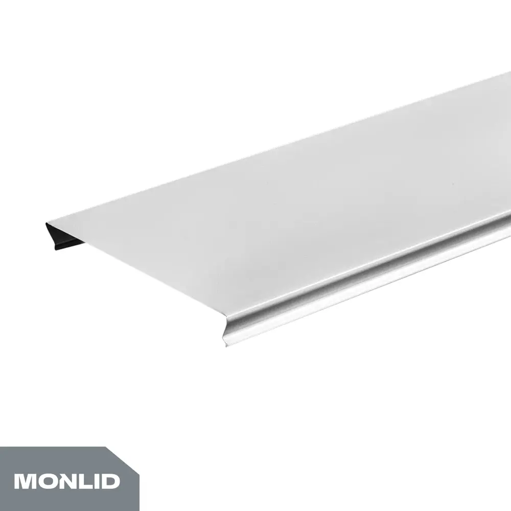 Набор реек MONLID 2x1.05 м цвет белый матовый 89417684 STLM-2097438 Нет - Вид №1
