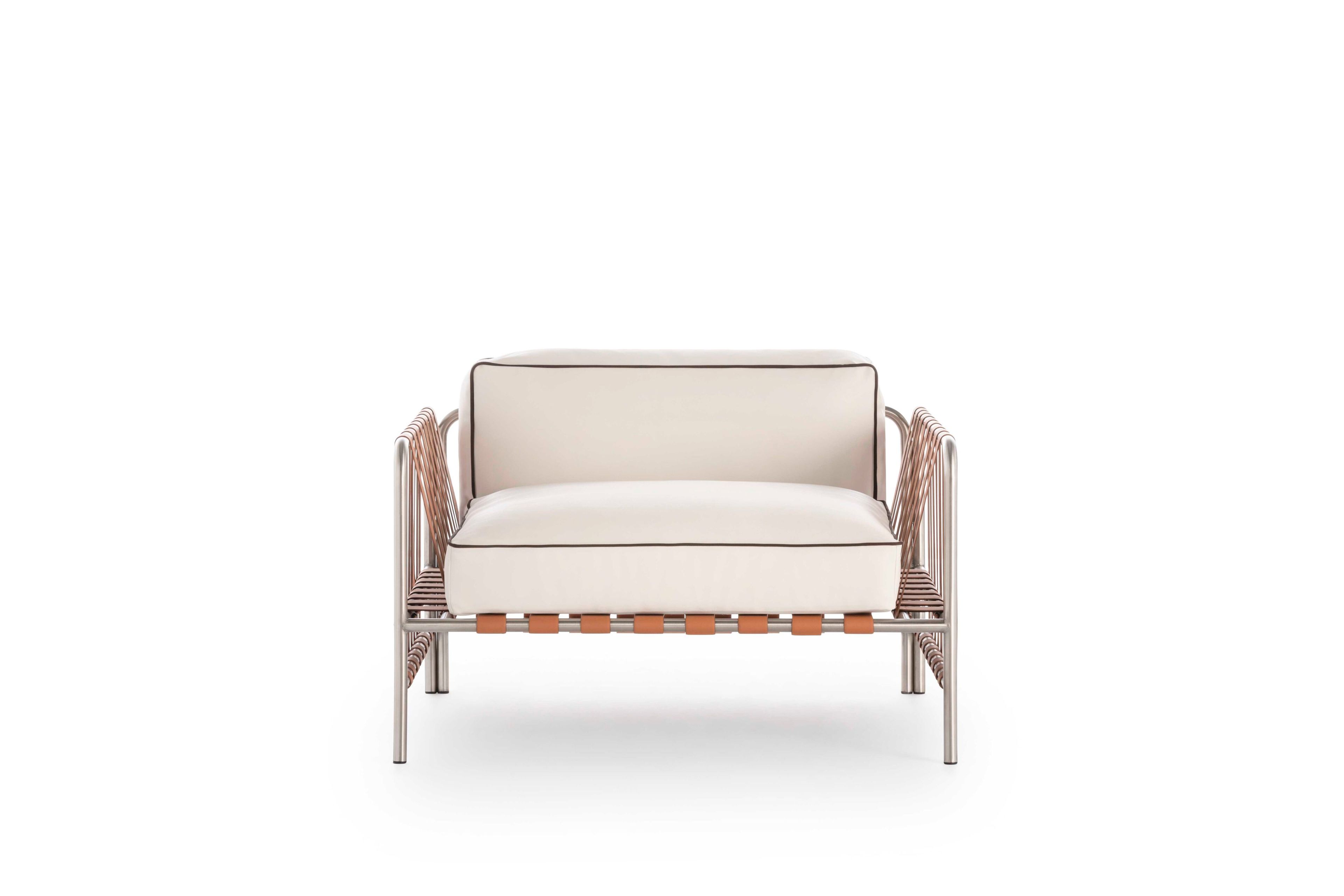 Алюминиевое садовое кресло с подлокотниками GANDIABLASCO Onsen ARCH-00106669 - Вид №16