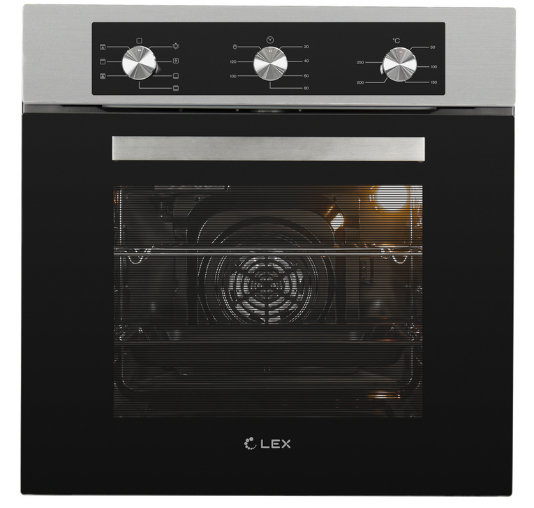 9903948 Электрический духовой шкаф LEX EDM 073 IX серебристый STDN-0023023
