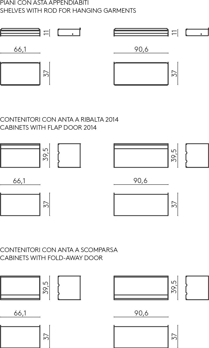DE PADOVA Настенный или отдельно стоящий книжный шкаф из экструдированного алюминия sun-id-1415829 - Вид №10