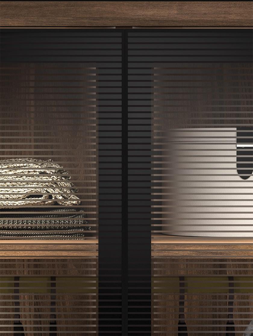 TUMIDEI Шкаф со стеклянными раздвижными дверцами sun-id-1512937 - Вид №3