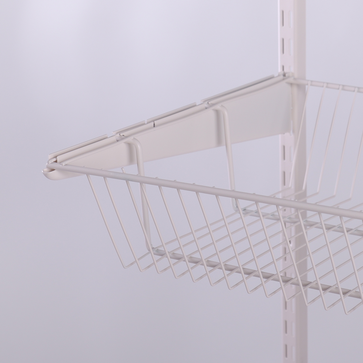 Полка-корзина , 603x406x118 мм, магнолия LJPS0470 Public Steel Россия  - Вид №1