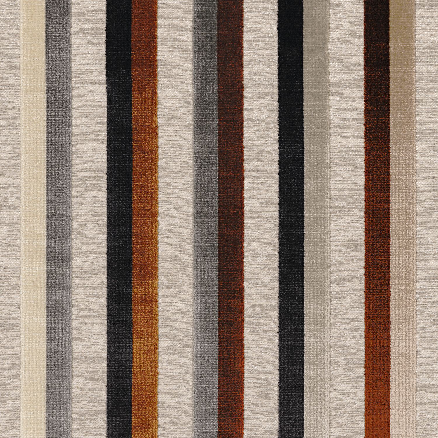 Бархатная полосатая ткань Casamance Point de Vue ARCH-00146060 - Вид №4