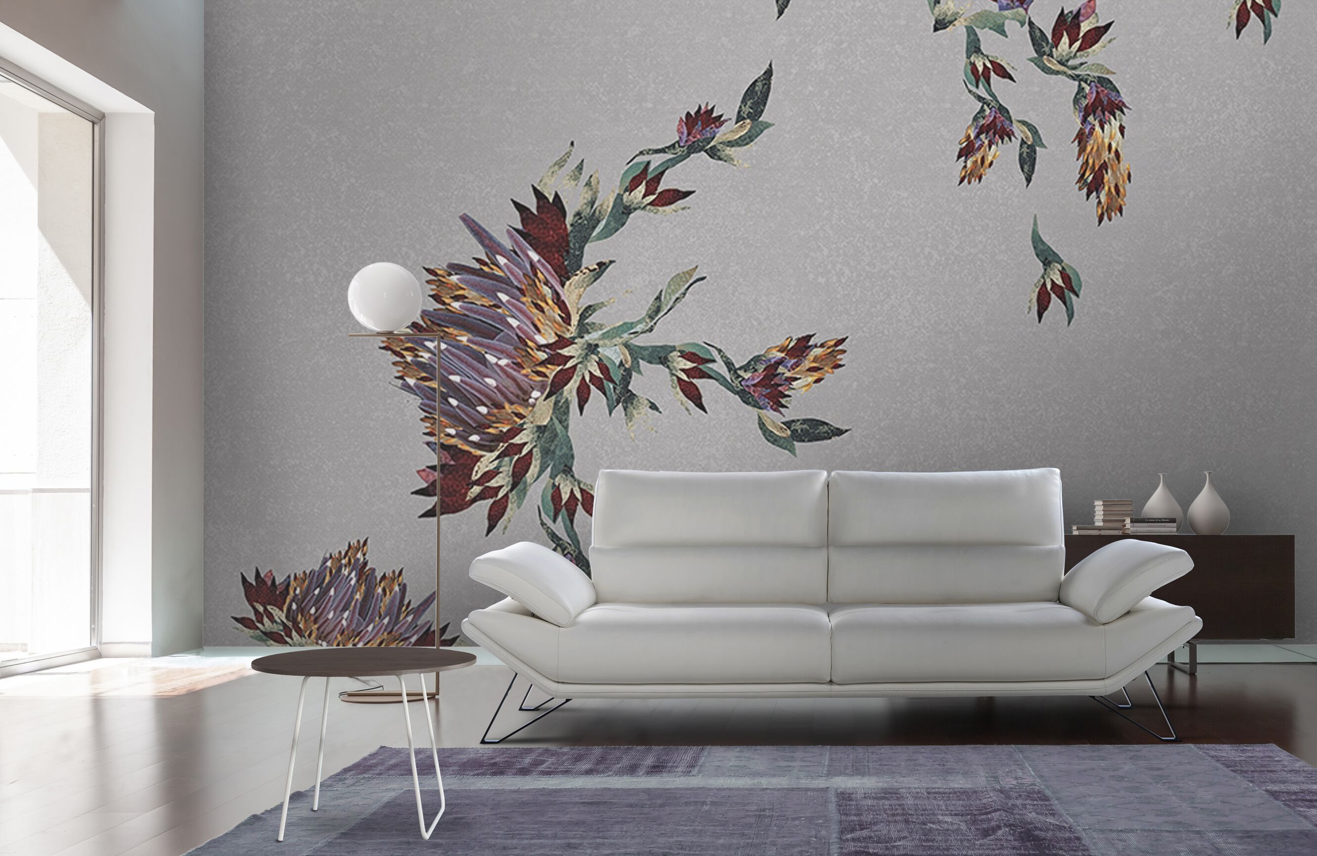 Кожаный модульный угловой диван Calia Italia премиум ARCH-00037568 - Вид №6