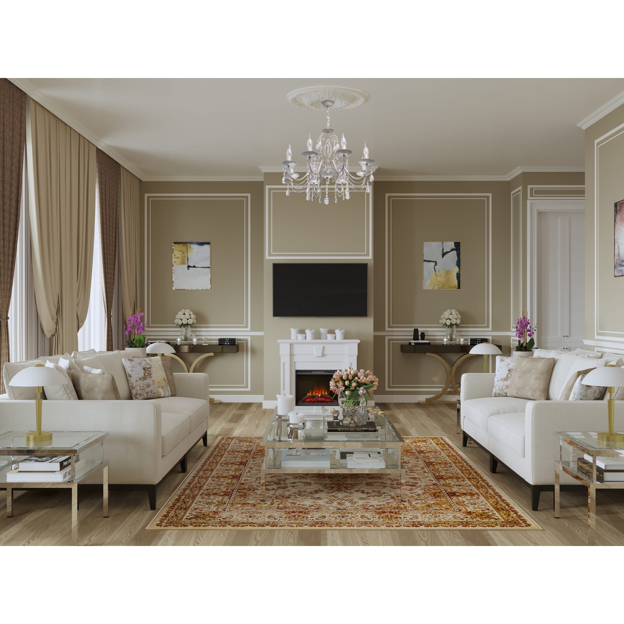 18178659 Молдинг настенный С19/40 200х4 см, полистирол Santreyd  - Вид №3