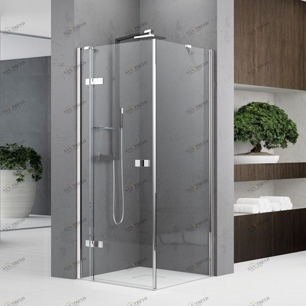 Novellini. Душевой уголок 90x90 см G+F с профилем GALA 1 GALA1G90S1KGALA1901KGALA1G90D1KGALA1901K