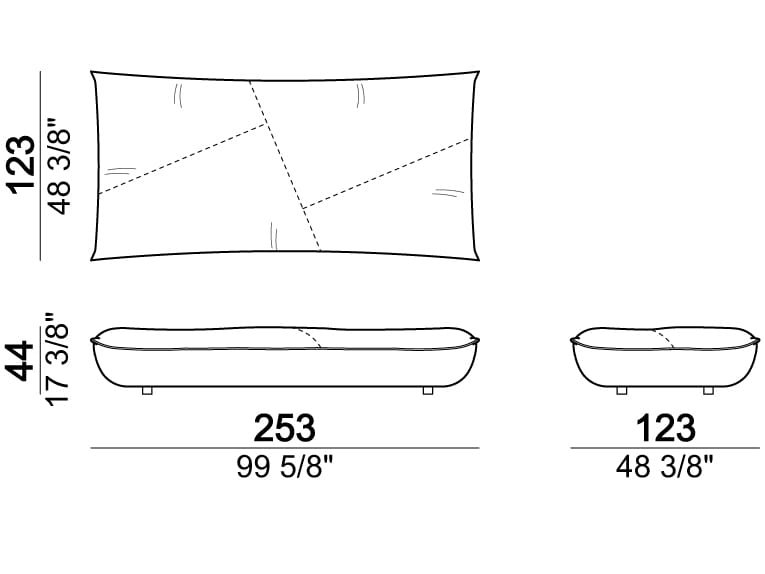 4-местный модульный диван Arketipo NIGHT FEVER ARCH-00101530 - Вид №7