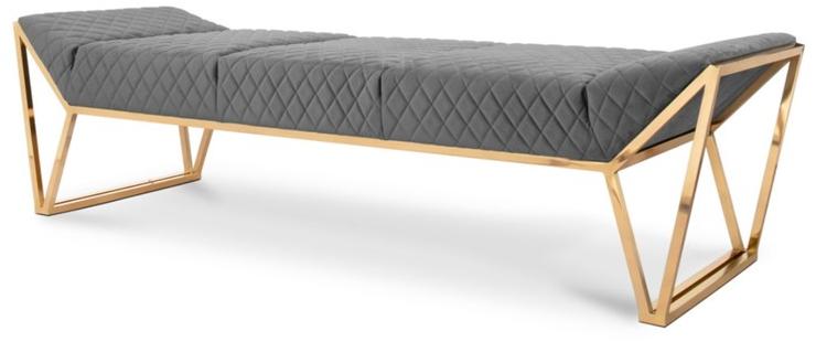 LUXXU Стеганая скамья, обитая бархатом Prisma sun-id-1356097 - Вид №1