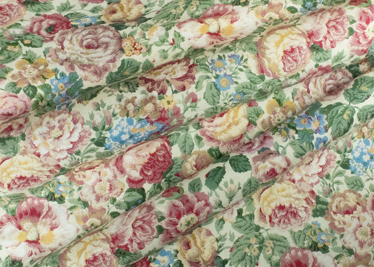 Обивочная ткань с цветочным рисунком Jannelli&Volpi СП GRANDE CORNICHE FABRICS ARCH-00063872 - Вид №3