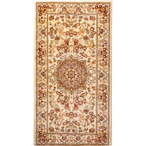 Ковер полипропилен Измир D293К 60x110 см цвет кремовый 82172849 STLM-2077376