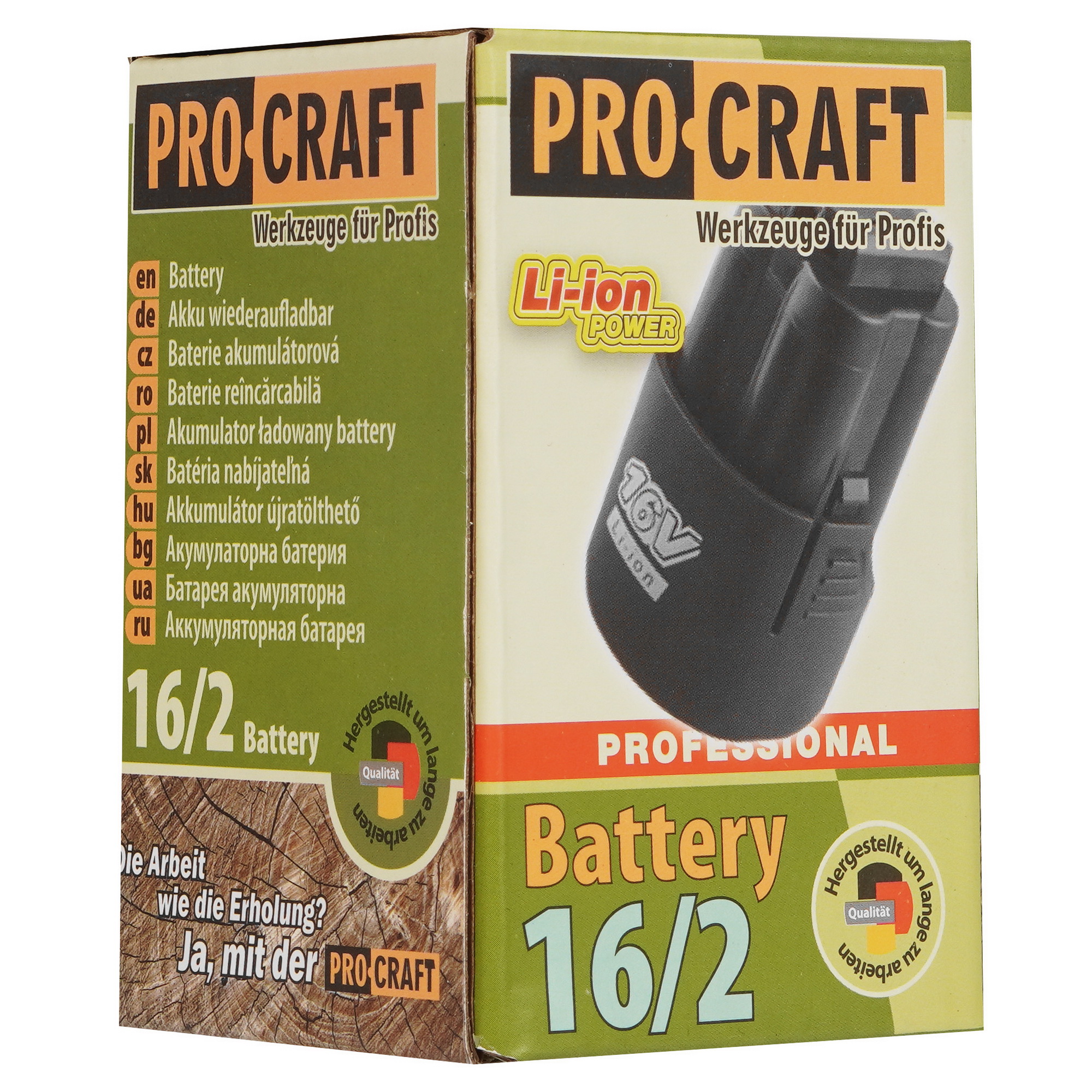 Аккумулятор Procraft BAT16/2 9293552 STDN-0020736 - Вид №3