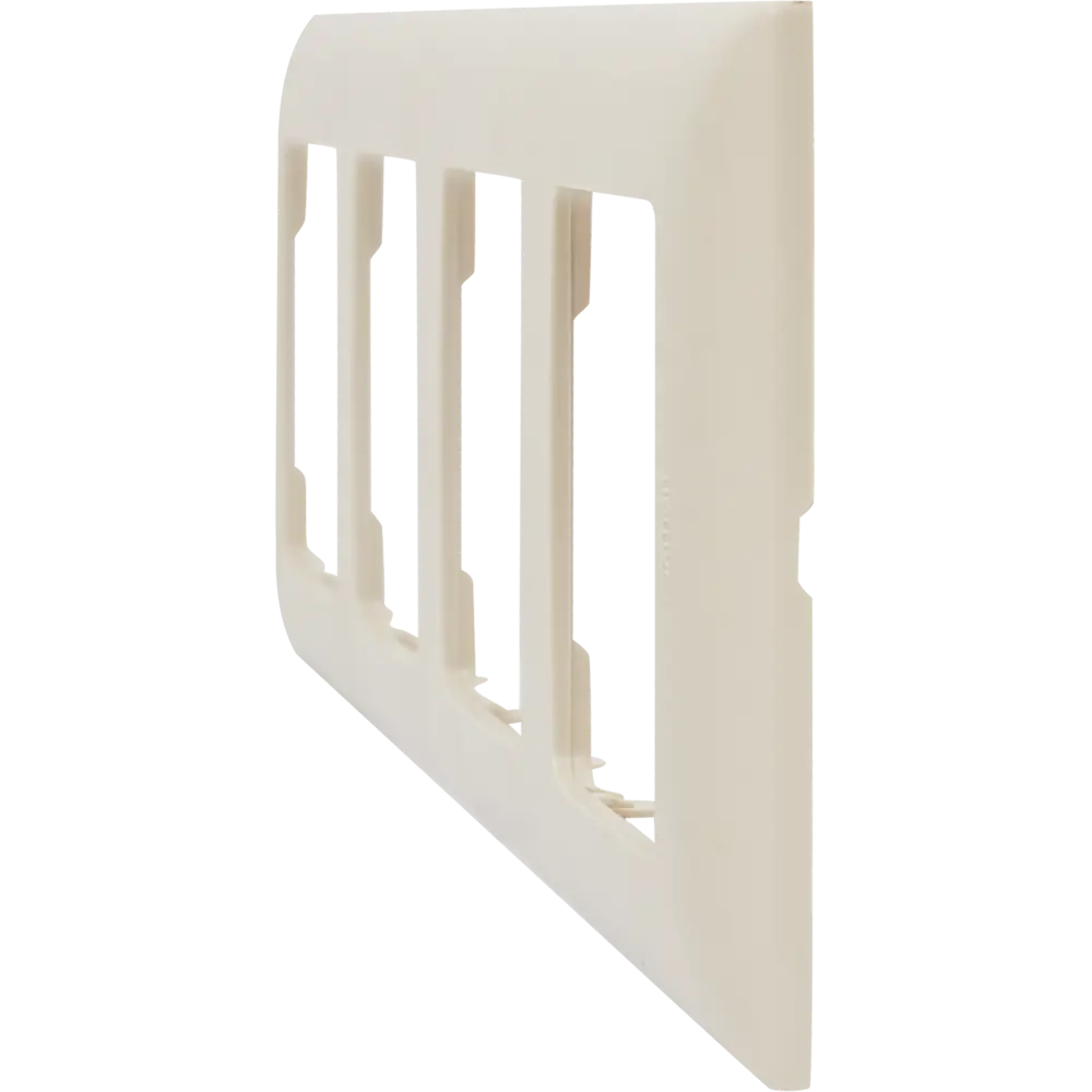 LEXMAN LILIAN Classic - универсальная рамка для розеток 4 поста, цвет слоновая кость 86761664 STLM-0071376 - Вид №2