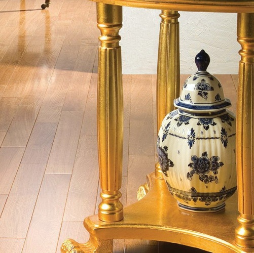 Паркетная доска Coswick Бражированная 127мм Шелковое Масло Дуб Селект с брашью (Текстурированная) 600…2100х127 мм 11531201 - Вид №4