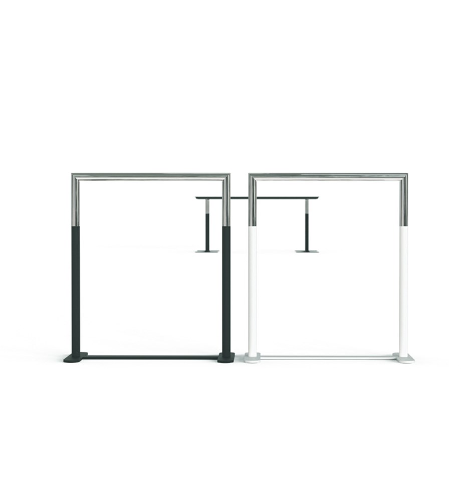 FROST Стол / вешалка для полотенец 6006 » белый / полированный Сталь / нержавеющая сталь Белый / полированный U6006-W  - Вид №4