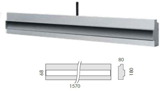 SIMES Настенная светодиодная лестница из анодированного алюминия Ghost sun-id-1466083 - Вид №23