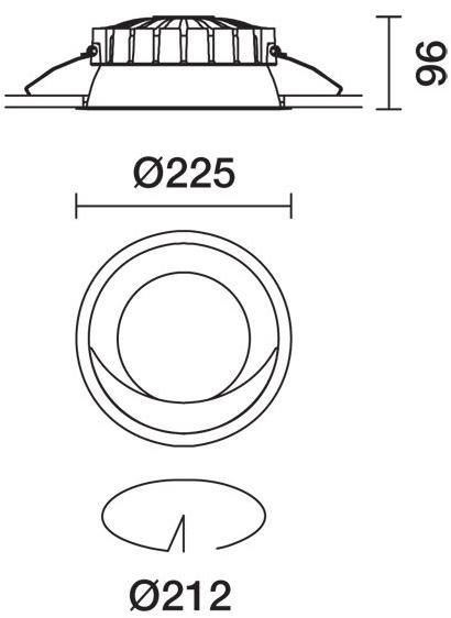 iGuzzini Встраиваемая светодиодная настенная шайба из литого алюминия Easy Aggr001121 - Вид №4