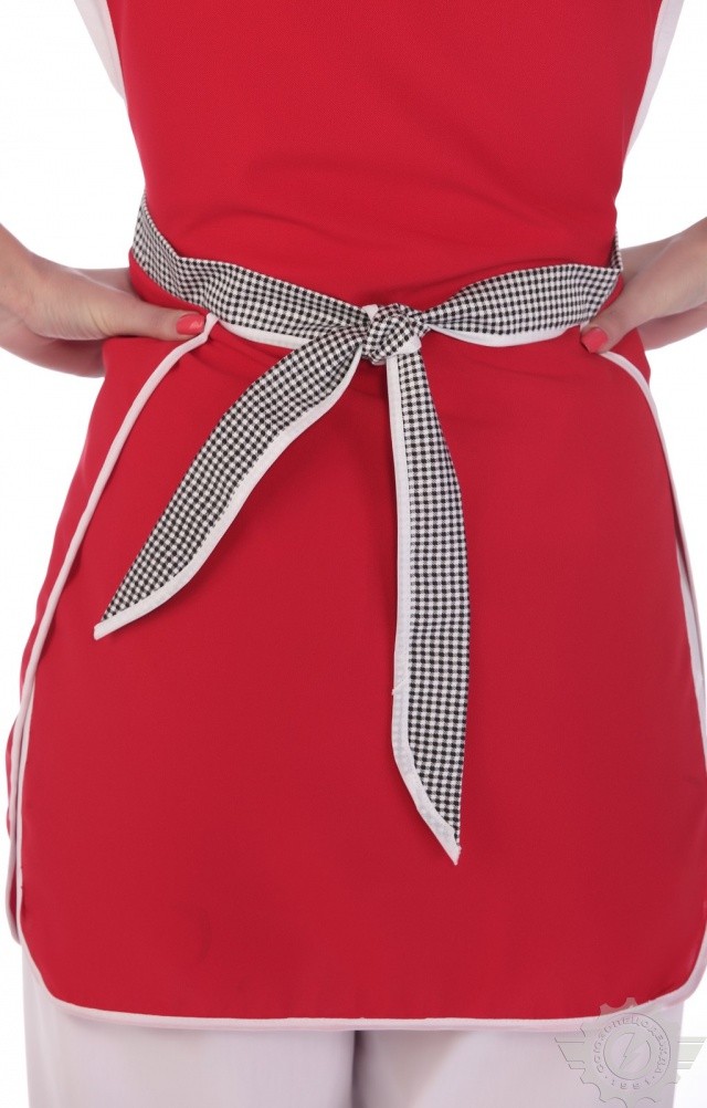 69186 Фартук-халат "Рябинушка"  Одежда для обслуживающего персонала  размер 56-62 Спецодежда  - Вид №7