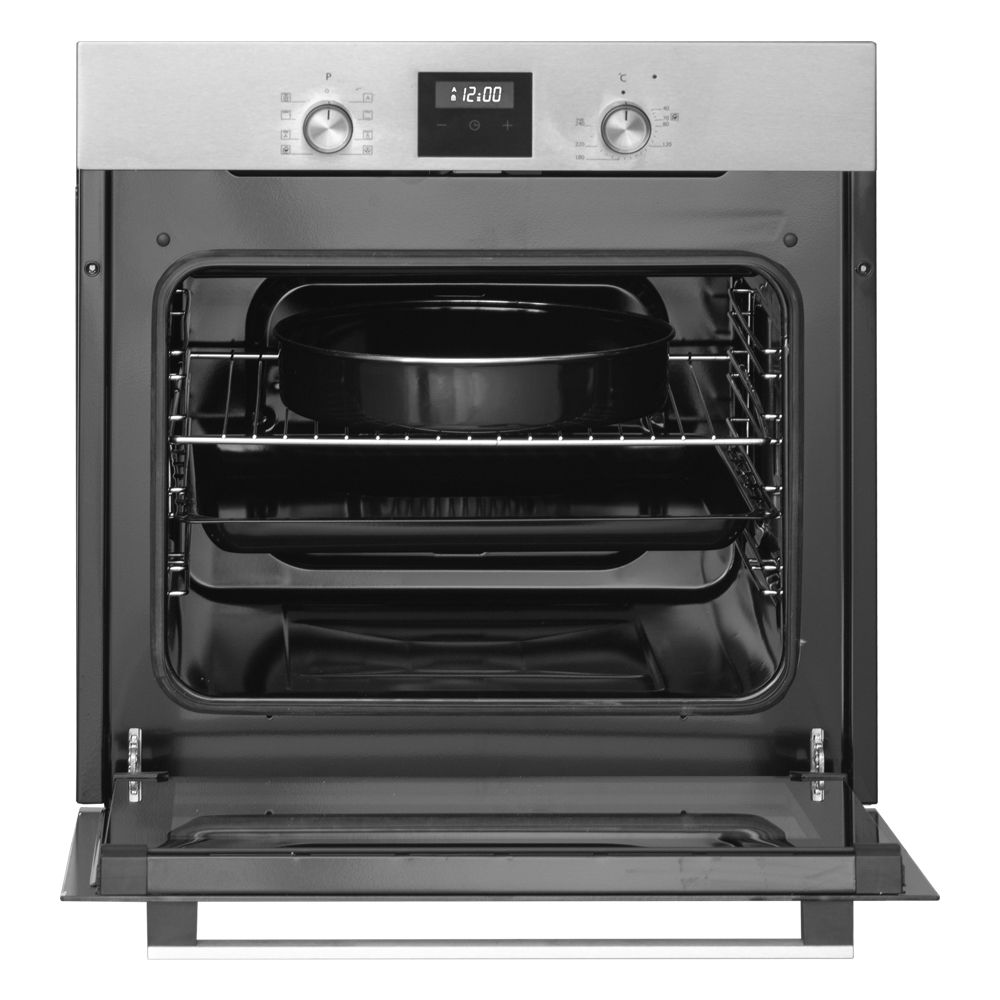 9240925 Электрический духовой шкаф Simfer B6EM59070 серебристый STDN-0017931 - Вид №2