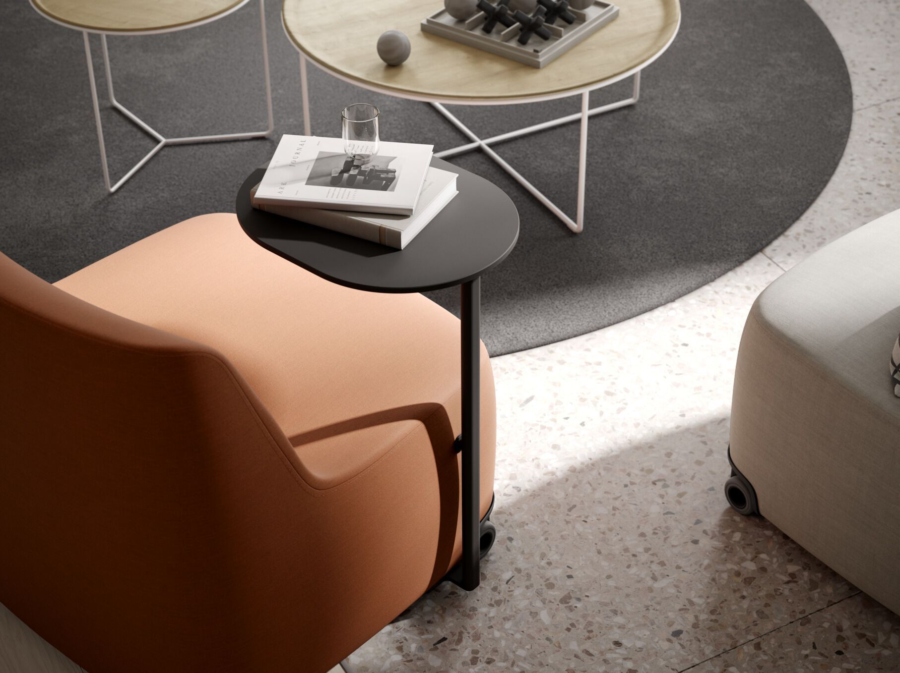 Кресло с колесами Brunner колодки ARCH-00078912 - Вид №2