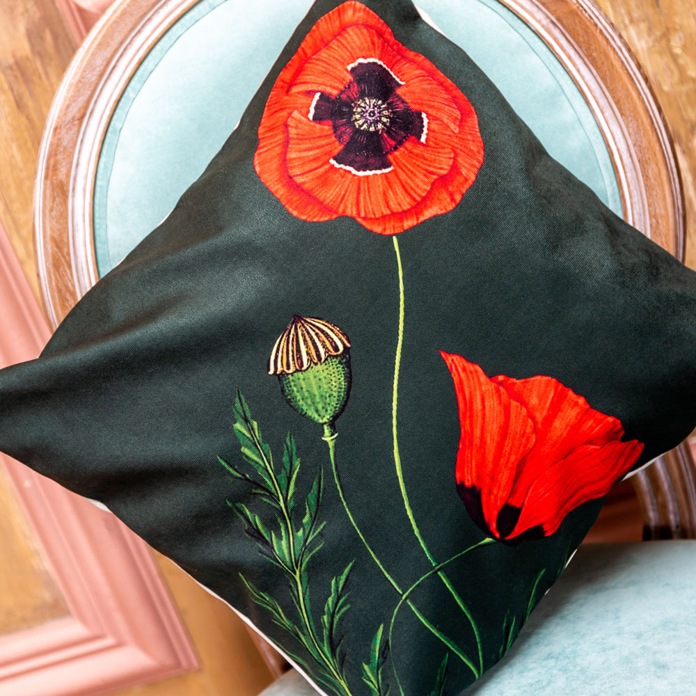 4112141 Подушка «Ночной сад / Грин», версия 3 Object Desire  - Вид №1