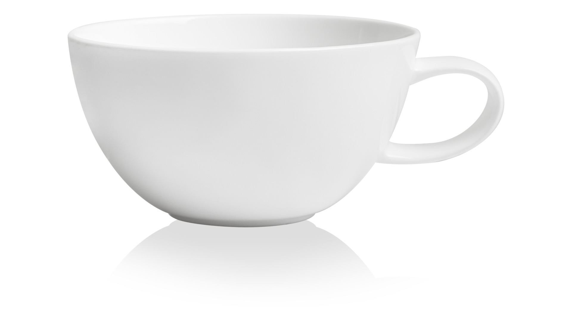 10640230 Mix&Match Чашка чайная с блюдцем Mix&Match Синергия 250мл, фарфор (белый декор) Фарфор костяной  - Вид №1