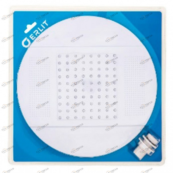 Душ верхний без подсветки 250 мм белый Santreyd 13324