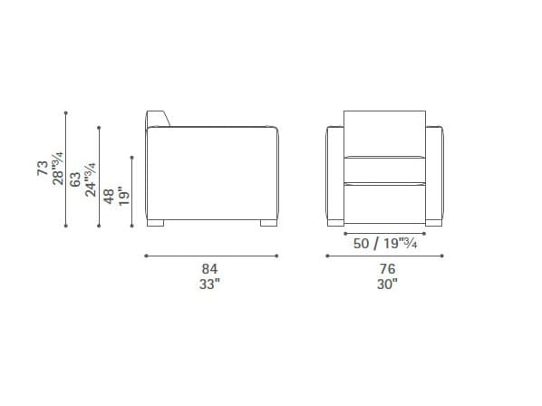 Кресло Poltrona Frau коллекция - диваны и кресла ARCH-00109700 - Вид №1