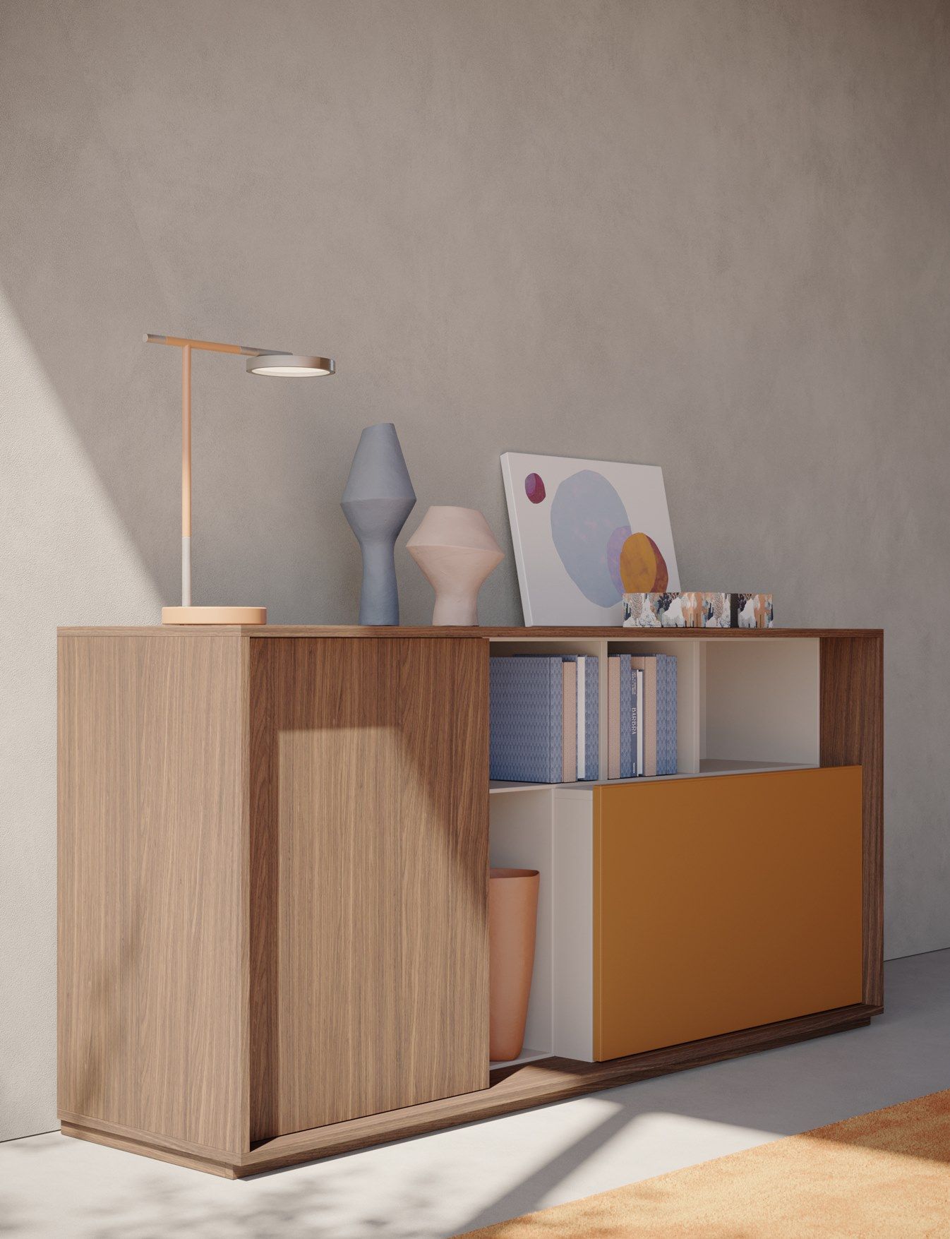 Деревянный офисный шкаф с распашными дверями PROF шестьдесят ARCH-00091244 - Вид №2