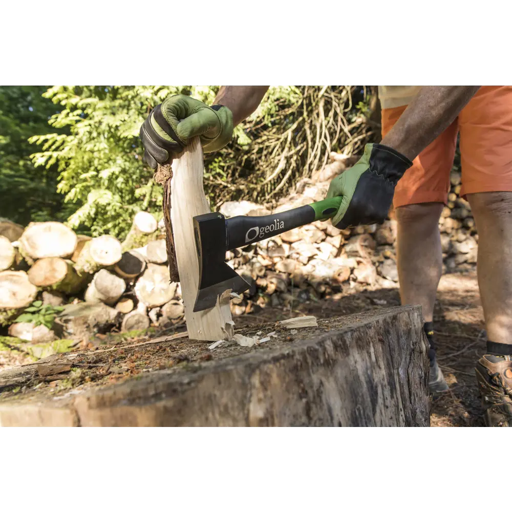 Топор GEOLIA с фиберглассовой ручкой для колки дров 86365935 STLM-1374092 - Вид №5