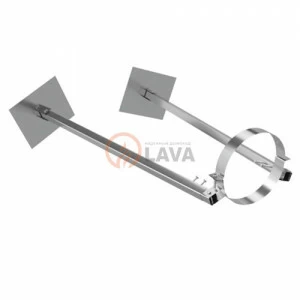 Кронштейн на крышу LAVA 300, телескоп 80-150, нерж. 439 (2,0)