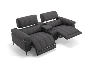 Домашний кинотеатр 2 местный тканевый диван