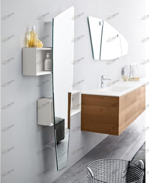 ARBLU Настенное зеркало с контейнером sun-id-1371005