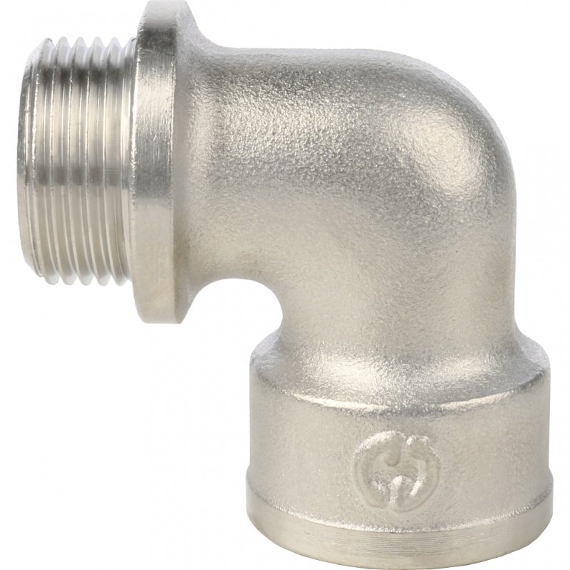 Угольник ВН с упором 3/4" никель STOUT SFT0016000034 - Вид №1