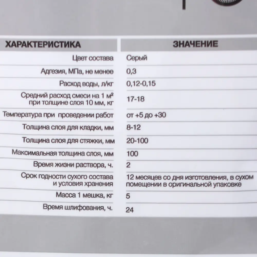 81946341 Пескобетон M300 Axton 5 кг STLM-0014409  - Вид №2