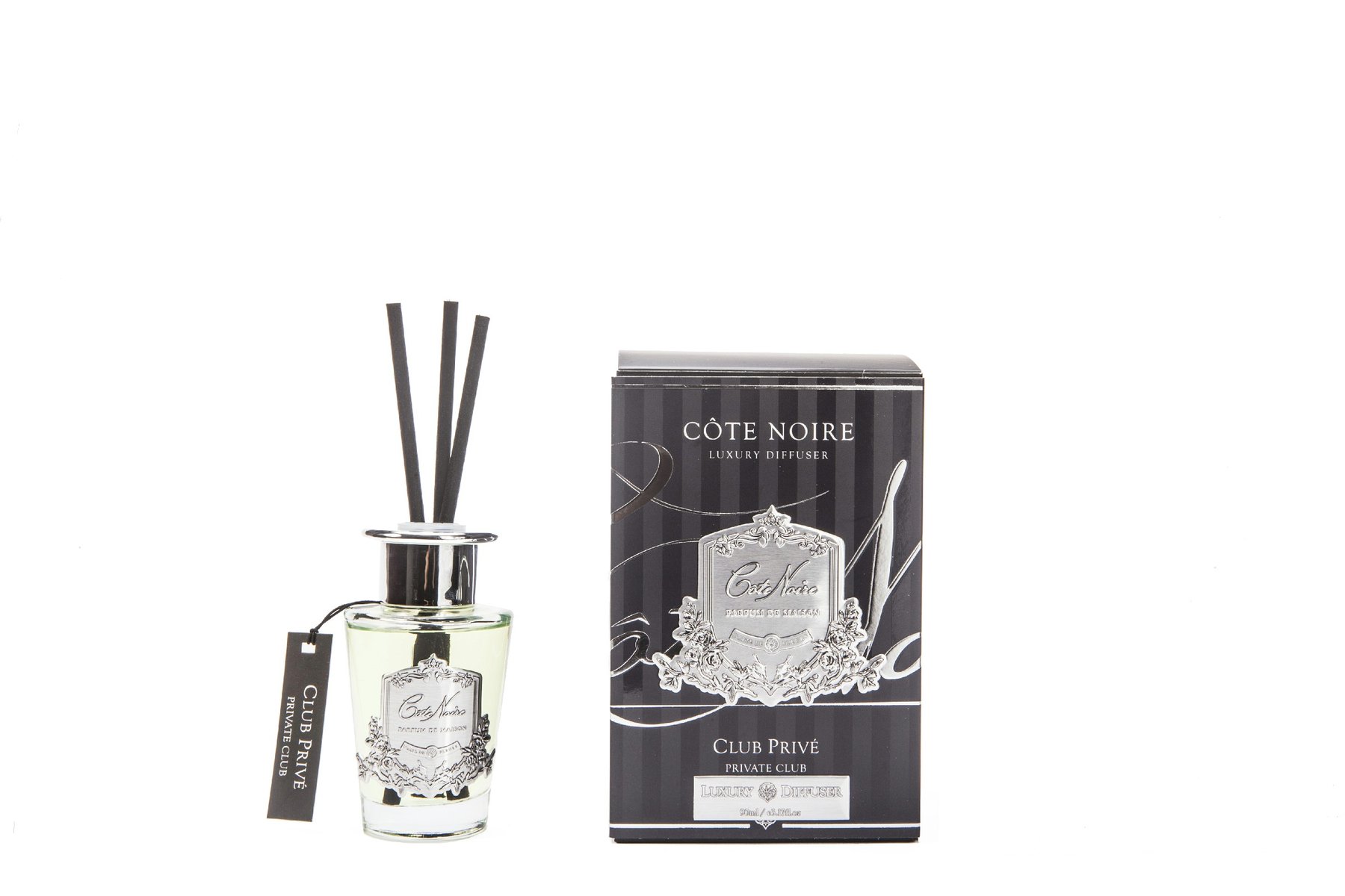 GMSS15025 Диффузор, серебряный декор, 100 мл COTE NOIRE Santreyd 