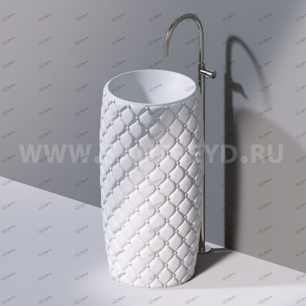 L107T0R0VT.101 Напольная раковина стоящая круглая A. e T. Italia CLASS AeT ITALIA GLASS