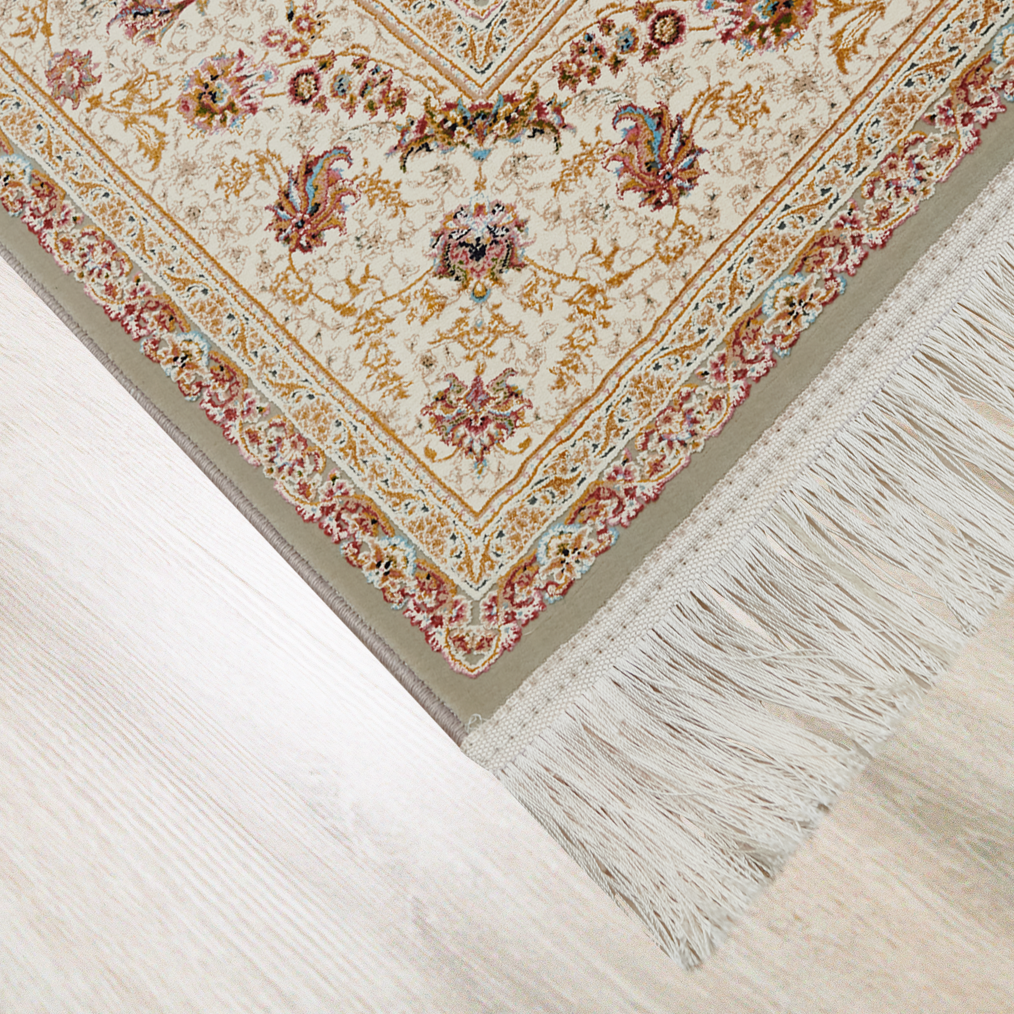 86370530 Ковер полиэстер JZ006 200х300 см цвет серебристый STLM-0068257 Santreyd  - Вид №1