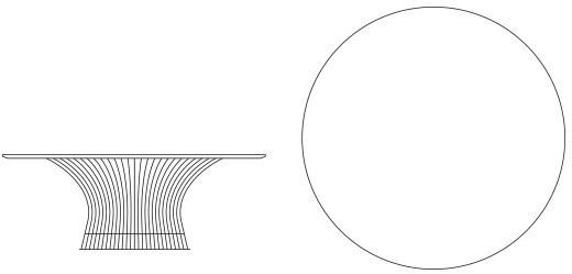 KNOLL Круглый журнальный столик из мрамора и стали Platner sun-id-1496293 - Вид №4