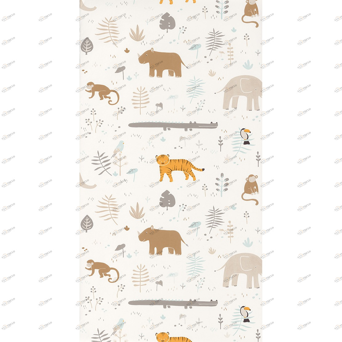 Рулон обоев HAPPY DREAMS HPDM82721205. Основа нетканый материал Casadeco