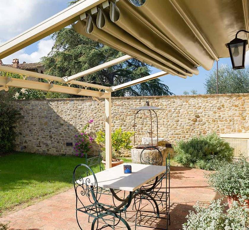 L'Officina by Adami Пристроенная пергола со стеклом и каналом для сбора воды sun-id-1377483 - Вид №9