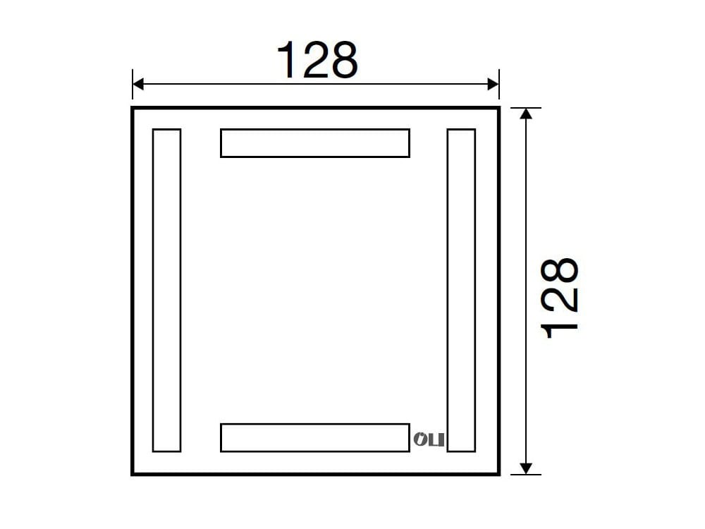 Слив для душа из матовой стали OLI Olifilo ARCH-00106838 - Вид №1