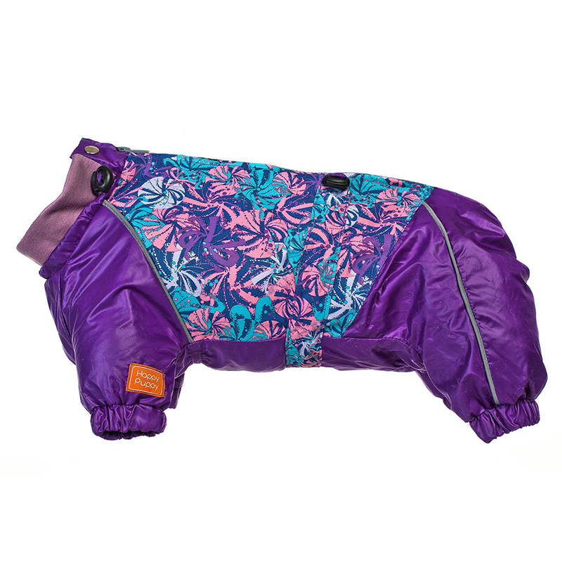 ПР0044449 Комбинезон для собак французский бульдог (весна-осень) девочка, спинка 35 HAPPY PUPPY 