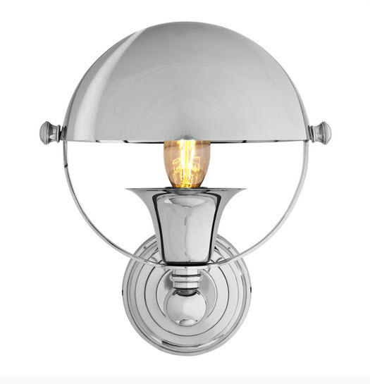 Бра Bancorp от Eichholtz хром 108638 EICHHOLTZ ПОД СТАРИНУ, ФОНАРЬ 059736 Хром  - Вид №3