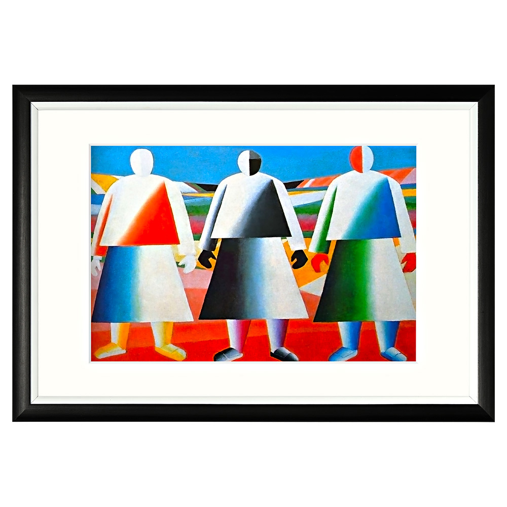 896513178_1818 Арт-постер «Девушки в поле» Object Desire 