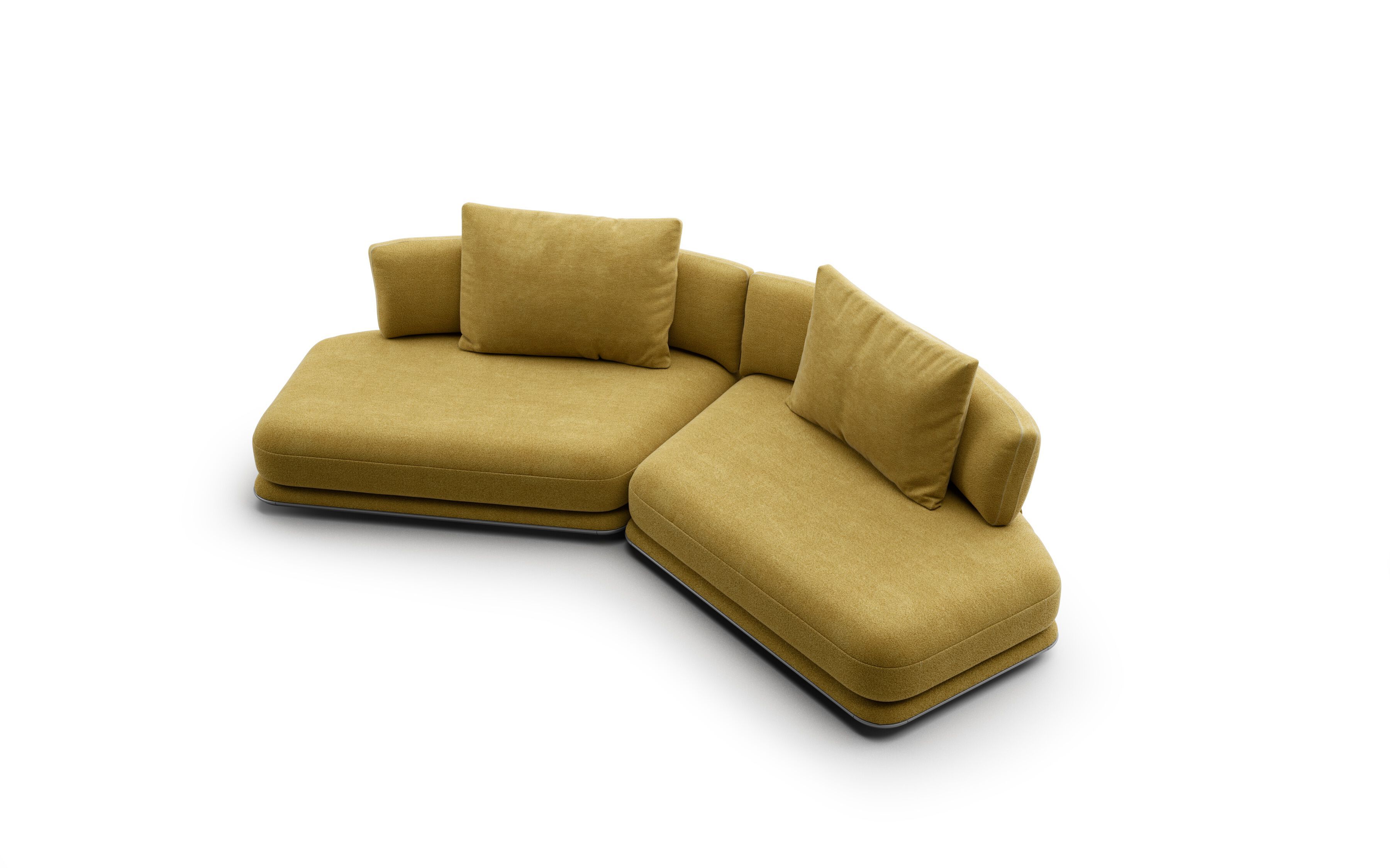 Модульный тканевый диван B&B Italia COCÙN ARCH-00012451 - Вид №2